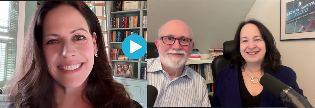 Pam Harper & Scott Harper speak with publishing CEO Tanya Hall about how top leadership teams can lead more thoughtfully to keep human connection at the forefront in an AI world