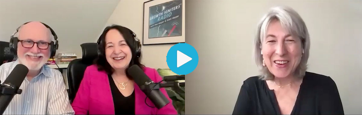 Pam Harper & Scott Harper speak with returning guest Monica Laurence about how leaders can recognize luck & opportunities as they emerge
